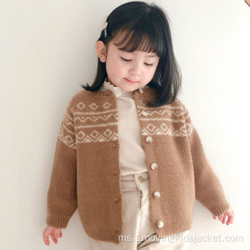 Sweater Kanak-kanak Sweater Berkait Kasual